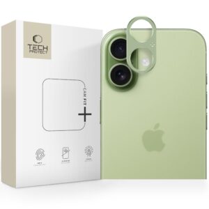 Tech-Protect Camalloy Fit+ kameros apsauga iPhone 17 – žalia -- iPhone 17