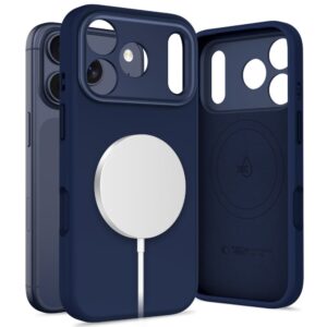 Tech-Protect Uniq MagSafe dėklas iPhone 17 Pro – tamsiai mėlynas -- iPhone 17 Pro