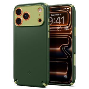 Spigen Nano Pop Hybrid MagSafe dėklas iPhone 17 Pro Max – žalias