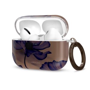 Tech-Protect Lamano dėklas AirPods Pro 1/2 – rudas/violetinis -- AirPods Pro