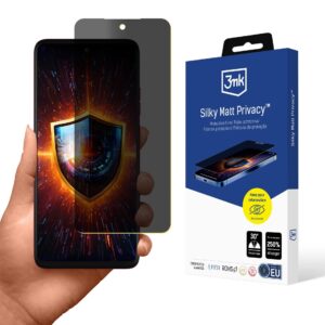 3mk Silky Matt Privacy ekrano apsauga, skirta Motorola Moto G57 Power -- Motorola g57 Power