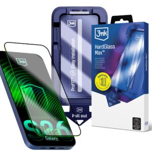 3mk HardGlass Max grūdintas stiklas, skirtas Samsung Galaxy S26 Ultra