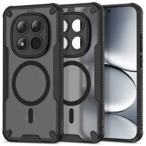 Tech-Protect Rugged Shield MagSafe Dėklas, skirtas Xiaomi Redmi Note 15 Pro 5G - juodas -- Xiaomi Redmi Note 15 Pro 5G /...