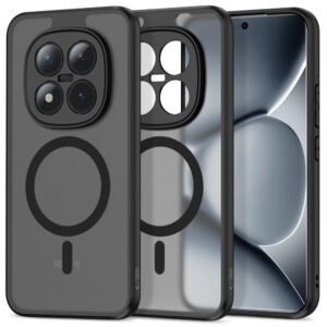 Tech-Protect MagMat MagSafe Dėklas, skirtas Xiaomi Poco M8 Pro / Redmi Note 15 Pro+ 5G - juodas -- Xiaomi Poco M8 Pro /...