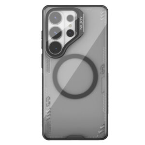 Nillkin Iceblade Prop Magnetic dėklas su kameros dangteliu ir stovu, suderinamas su MagSafe, skirtas Samsung Galaxy S26...