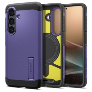 Spigen Tough Armor Mag MagSafe Dėklas, skirtas Samsung Galaxy S26+ – violetinė