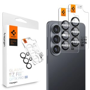 Spigen Glas.Tr Ez Fit Optik Pro HD fotoaparato dangtelis 2-pack skirtas Samsung Galaxy S26+ - Black