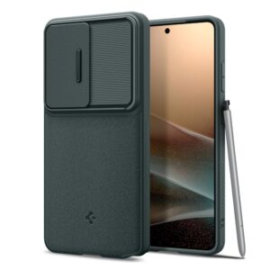 Spigen Optik Armor Dėklas, skirtas Samsung Galaxy S26 Ultra - žalias