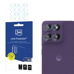 3mk Objektyvo apsauginis hibridinis stiklas, skirtas fotoaparato objektyvui, skirtas Motorola Moto G67/ Motorola Moto G77...