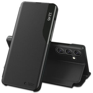 Tech-Protect Išmanusis Vew dėklas, skirtas Samsung Galaxy A57 5G - Black -- Samsung Galaxy A57 5G