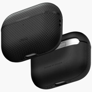 Uniq Keva Prime dėklas, skirtas AirPods Pro 3 – juodas