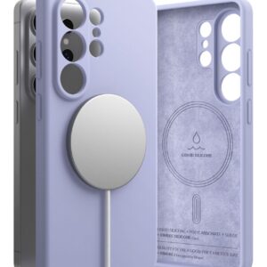 Ringke Silicone MagSafe Dėklas, skirtas Samsung Galaxy S26 Ultra - violetinis -- Samsung Galaxy S26 Ultra