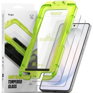 Ringke Easy Slide 2-Pack Tempered Glass for Samsung Galaxy S269 ZQX -- Cell phone tempered glass