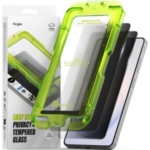 Ringke Easy Slide Privacy Tempered Glass 2-Pack for Samsung ZQXTOZEN -- Cell phone tempered glass
