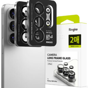 Ringke Camera Frame Protector 2-Pack for Samsung Galaxy S26 ZXQTOKEN8QTOXEN -9 -- Samsung Galaxy S26