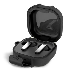 Tech-Protect Plonas kabliuko dėklas, skirtas Samsung Galaxy Buds 4 / 4 Pro - Black -- Samsung Galaxy Buds 4 / Samsung 4...