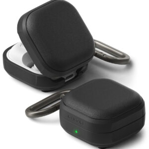 Ringke Onikso magnetinis dėklas, skirtas Samsung Galaxy Buds 4 / 4 Pro - Black -- Samsung Galaxy Buds 4 / Samsung 4 Pro /...
