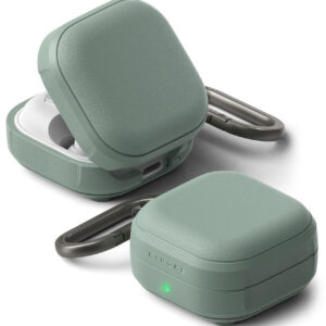 Ringke Onikso magnetinis dėklas, skirtas Samsung Galaxy Buds 4 / 4 Pro - Green -- Samsung Galaxy Buds 4 / Samsung 4 Pro /...
