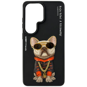 Nimmy Glasses Cool Dog dėklas Samsung Galaxy S26 Ultra - juodas -- Samsung Galaxy S26 Ultra