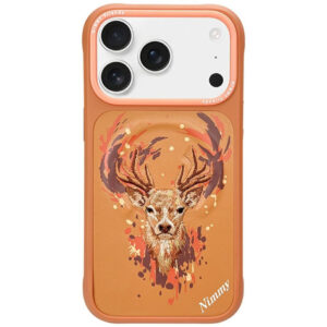 Nimmy Jeleń MagSafe dėklas skirtas iPhone 17 Pro - oranžinė