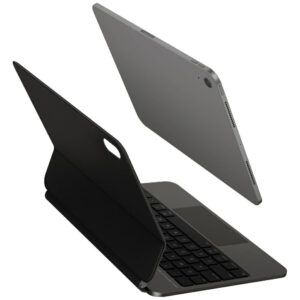 Uniq Venno Pro Magnetic Smart Case su klaviatūra, skirta iPad 11" A16 (2025) / iPad 10.9" (2022) – juoda