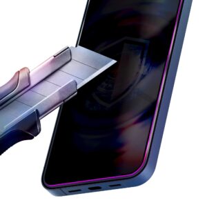 9H grūdintas stiklas su 3mk HardGlass Max Privacy filtru iPhone 15 Pro -- iPhone 15 Pro