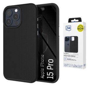 3mk Fortis MagCase skirtas iPhone 15 Pro - juodas -- iPhone 15 Pro