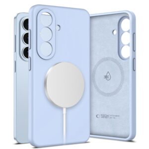 Tech-protect silicone MagSafe dėklas skirtas Samsung Galaxy S26 - Blue -- Samsung Galaxy S26 - Blue
