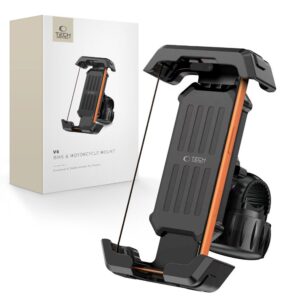 Tech-Protect V6 vairo laikiklis - Juodas -- Cell phone holders