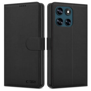 Tech-Protect Wallet dėklas Motorola Moto G57 Power / G67 Power - Juodas -- Motorola Moto G57 Power / Motorola Moto G67 Power