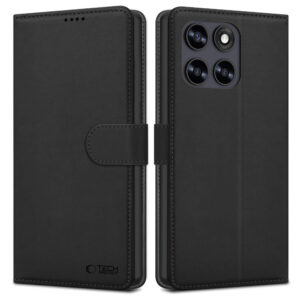 Tech-Protect Wallet dėklas Motorola Moto G67 / G77 - Juodas -- Motorola Moto G67 / Motorola Moto G77
