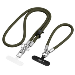 Tech-Protect C10S Rope telefono dirželis - žalias -- Other phone accessories
