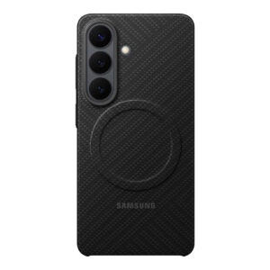 Samsung Carbon Magnet Case dėklas Samsung Galaxy S26, suderinamas su MagSafe - juodas -- Samsung Galaxy S26