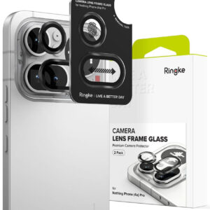 Ringke Camera Frame Protector 2 vnt. rinkinys kameros apsauga Nothing Phone 4A Pro - Juoda -- Nothing Phone 4A Pro
