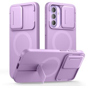 Tech-Protect Kevlar Aura MagSafe dėklas Samsung Galaxy A57 - violetinis -- Samsung Galaxy A57