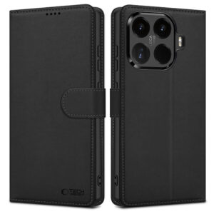 Tech-Protect Wallet dėklas Xiaomi 17T - juodas -- Xiaomi 17T