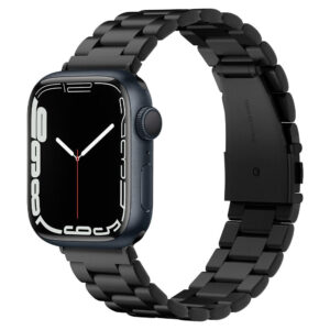 Spigen Modern Fit Band, skirtas Apple Watch 4 / 5 / 6 / 7 / 8 / SE / Ultra (42/44/45/49 mm) - juodas -- Apple Watch