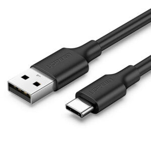 Ugreen US287 60115 USB-A / USB-C 2A kabelis 0,5 m - juodas -- Cell phone cables