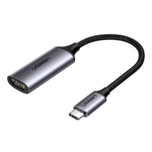 Ugreen USB Type C į HDMI 2.0 adapteris 4K @ 60 Hz Thunderbolt 3 MacBook / PC pilkas (70444) -- USB Adapters