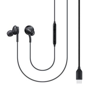 „Samsung AKG EO-IC100BBEGEU“ laidinės USB-C ausinės – juodos