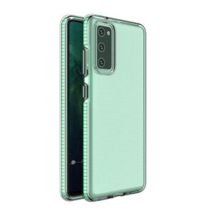 Skaidrus TPU dėklas Samsung Galaxy A72 4G – mėtinis -- Samsung Galaxy A72