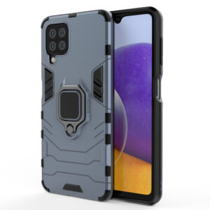 Ring Armor dėklas Samsung Galaxy A22 4G – mėlynas -- Samsung Galaxy A22