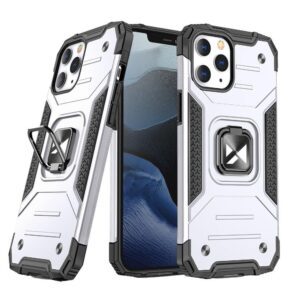 Wozinsky Ring Armor dėklas iPhone 13 mini – sidabrinis