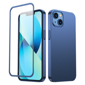 Joyroom 360° dėklas iPhone 13 + stiklas – mėlynas