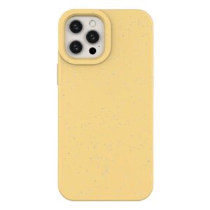Eco Case ekologiškas dėklas iPhone 12 Pro – geltonas -- iPhone 12 Pro