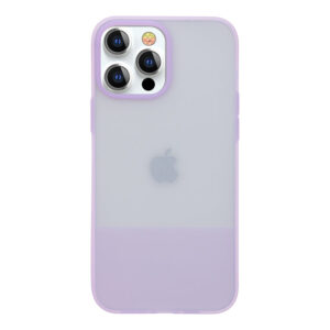Silikoninis dėklas iPhone 13 Pro Kingxbar Plain – violetinis