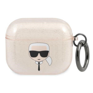 Karl Lagerfeld AirPods 3 dėklas – auksinis