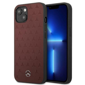 Mercedes-Benz odinis dėklas iPhone 13 mini – raudonas
