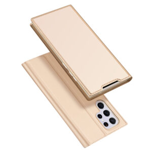 Dux Ducis Skin Pro dėklas Galaxy S22 Ultra – auksinis -- Samsung Galaxy S22 Ultra