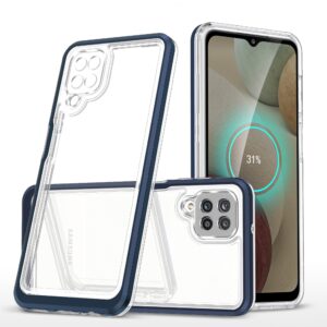 Skaidrus dėklas Samsung Galaxy A22 4G – mėlynas -- Samsung Galaxy A22